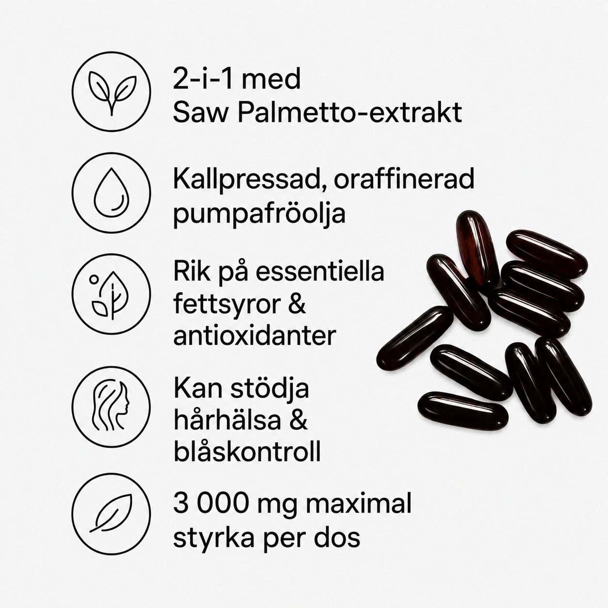 Nutriwell Pumpafröolja