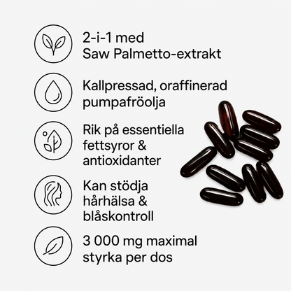 Nutriwell Pumpafröolja